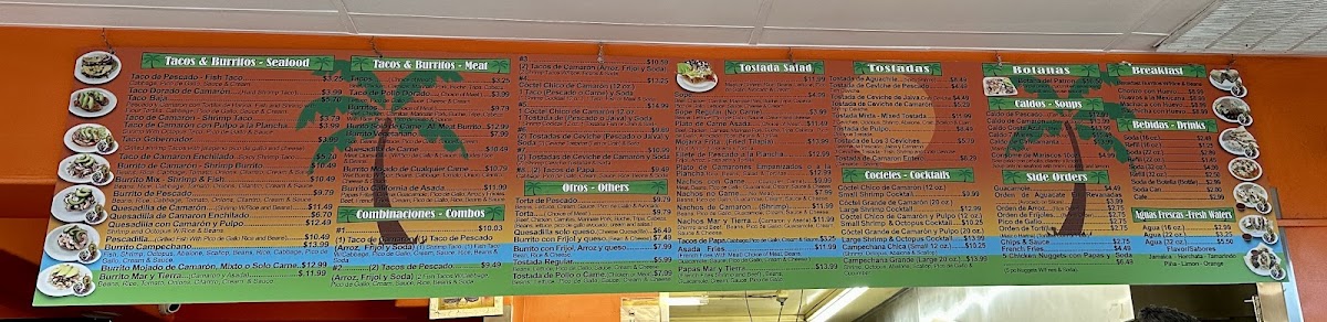 Tacos Ensenada Menu - Image 1