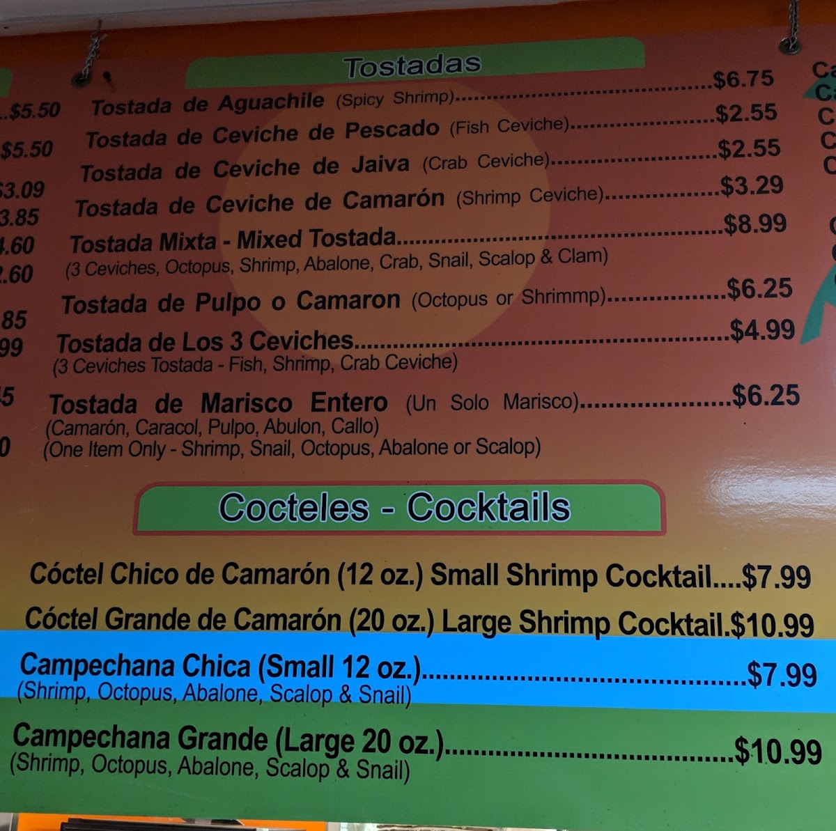 Tacos Ensenada Menu - Image 3